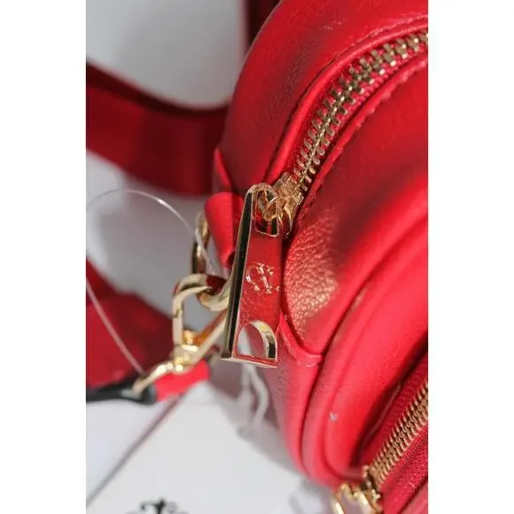 CXL by Christian Lacroix Eve Pebble Camera w Detachable Mini Zip Red Retail $88 - Picture 10 of 15
